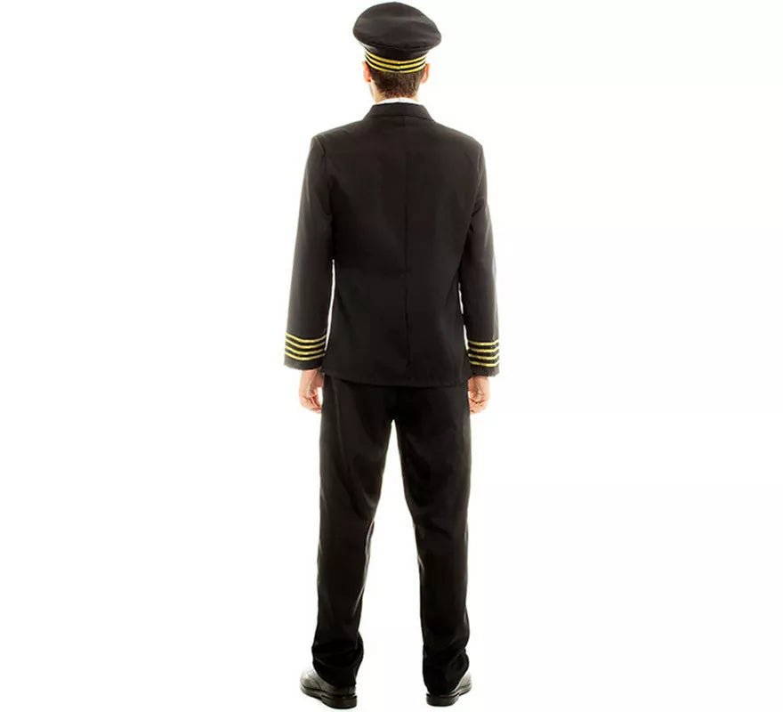 Disfraz de Piloto Capitán de Vuelo para hombre