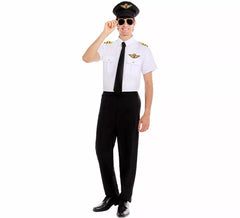 Men's Airplane Pilot Costume