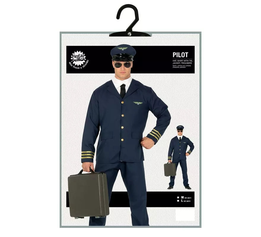 Translation missing: en.Disfraz de Piloto de Avión para hombre