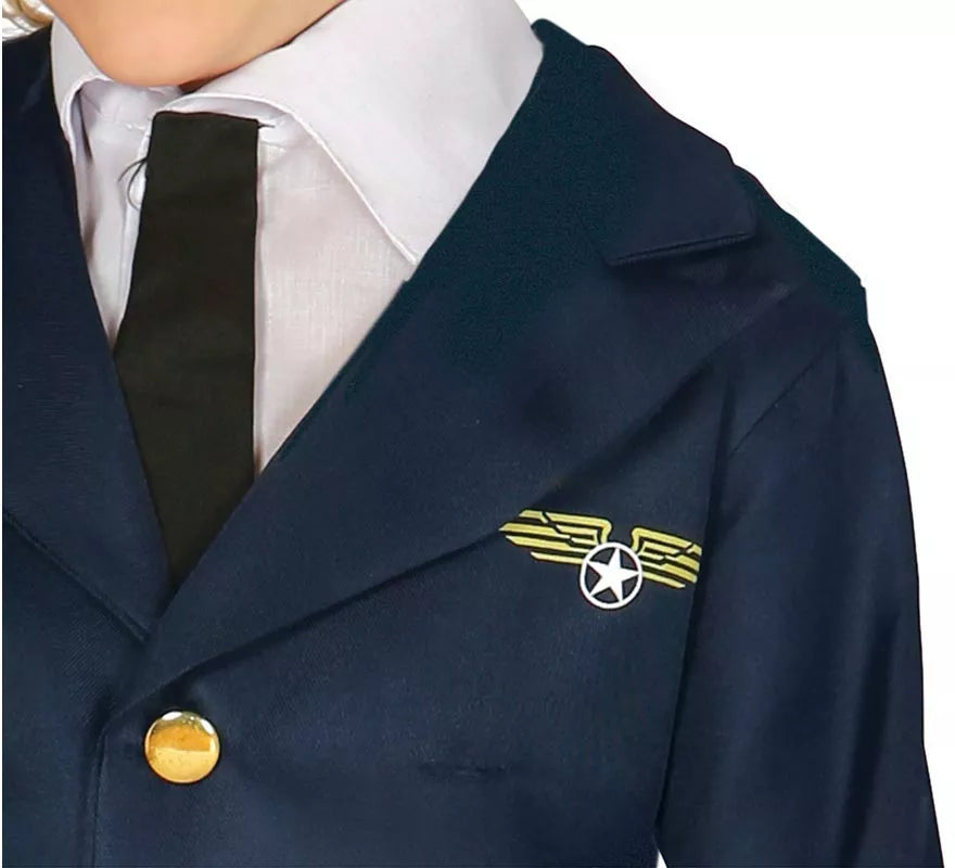 Disfraz de Piloto de Avión para niño