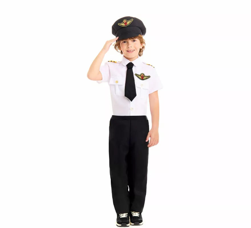 Disfraz de Piloto de Avión para niños