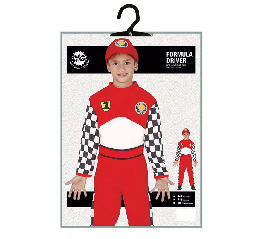 Translation missing: en.Disfraz de Piloto de Carreras para niño