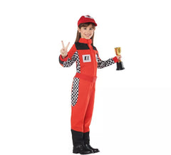 Red Racing Driver Costume for Children