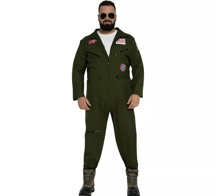 Disfraz de Piloto de Caza del Ejército para Hombre