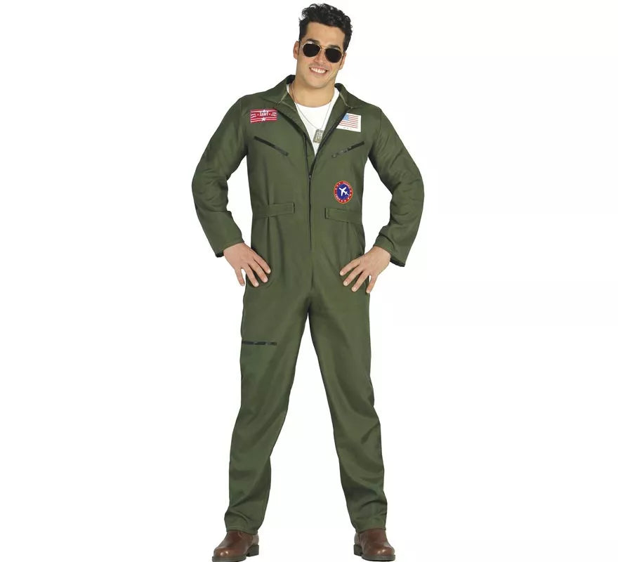 Translation missing: en.Disfraz de Piloto de Caza del Ejército para Hombre