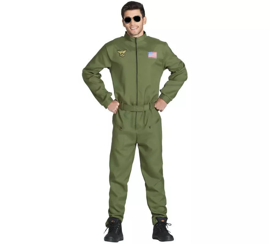 Disfraz de Piloto de Combate para hombre