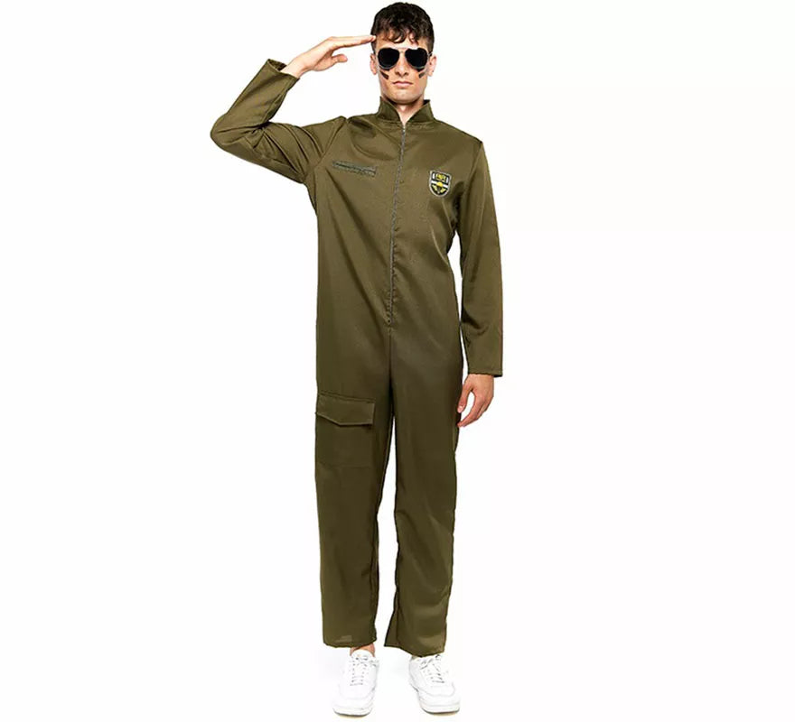 Disfraz de Piloto de Jet de Combate para hombre