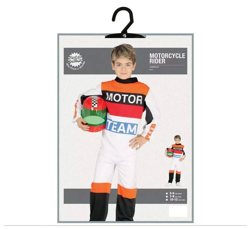 Translation missing: en.Disfraz de Piloto de Motociclismo para niño