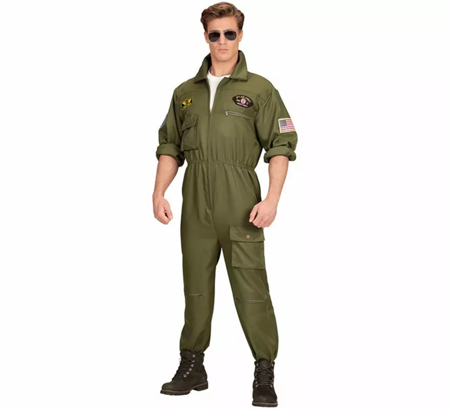 Translation missing: en.Disfraz de Piloto Jet de Combate para hombre