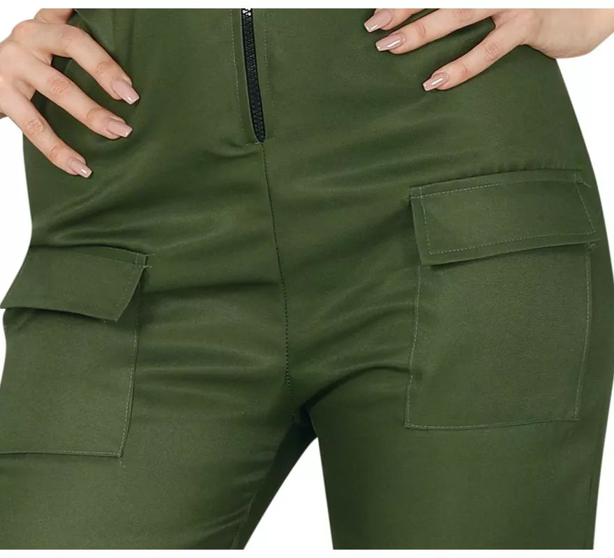 Translation missing: es.Disfraz de Piloto Militar para mujer
