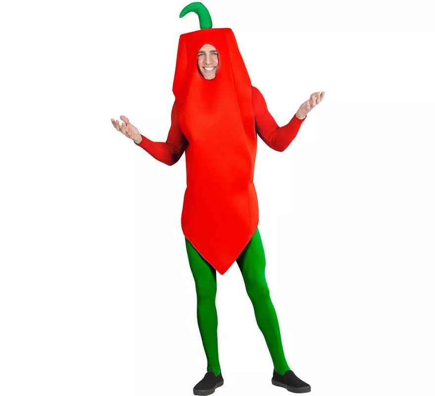 Disfraz de Pimiento Picante para adulto