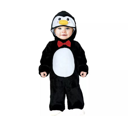 Disfraz de Pingüino con capucha para bebé