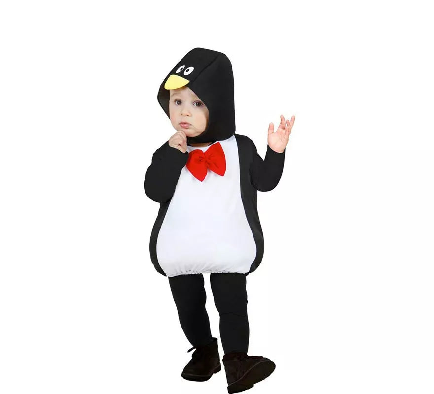 Disfraz de Pingüino con pajarita para bebé
