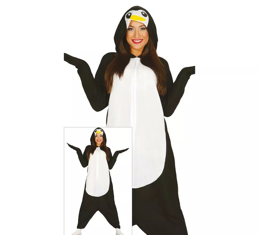 Disfraz de Pingüino de tiro largo para adultos