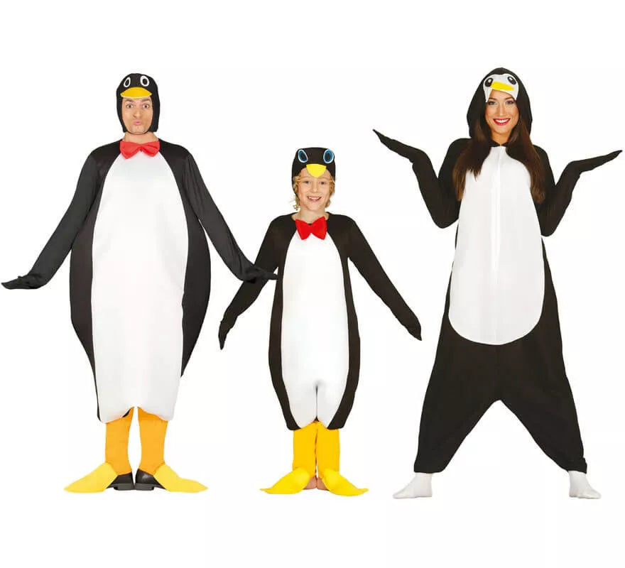Disfraz de Pingüino de tiro largo para adultos