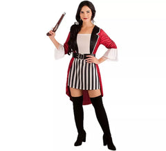 Striped Pirate Costume for women