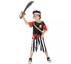 Striped Pirate Costume for Boys