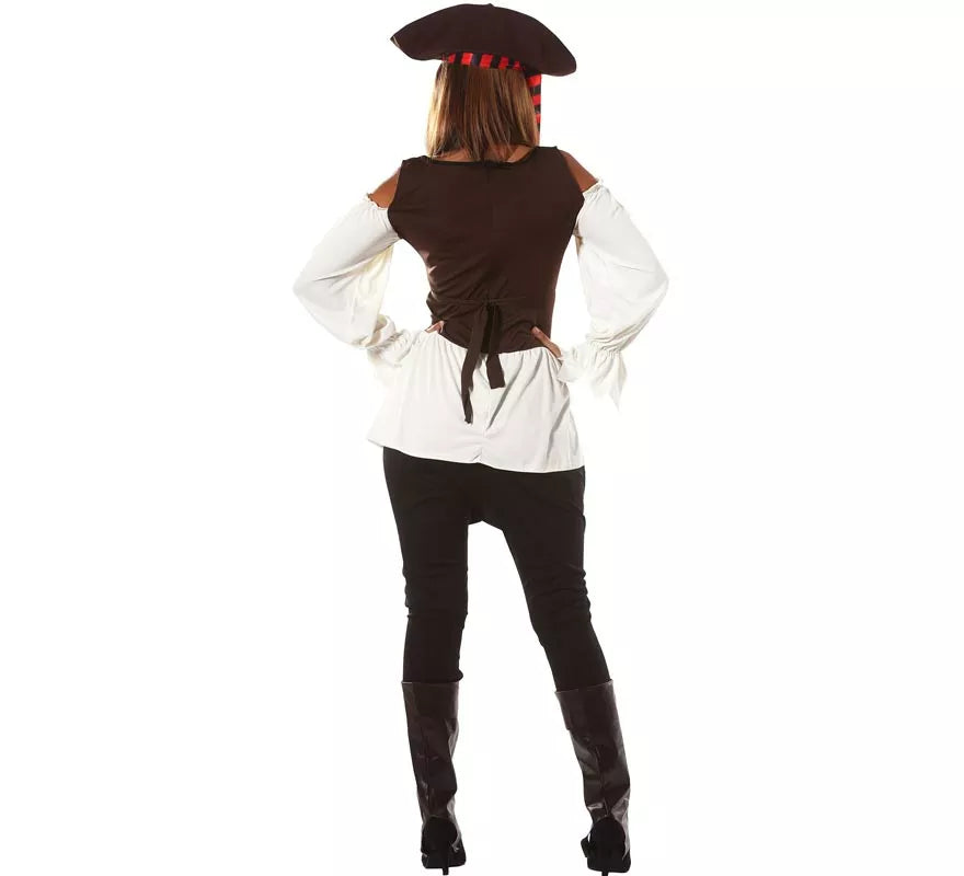 Disfraz de Pirata adulta para chicas
