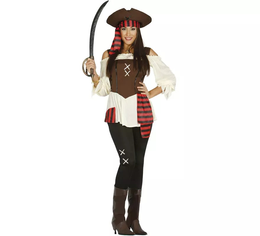 Translation missing: en.Disfraz de Pirata adulta para chicas