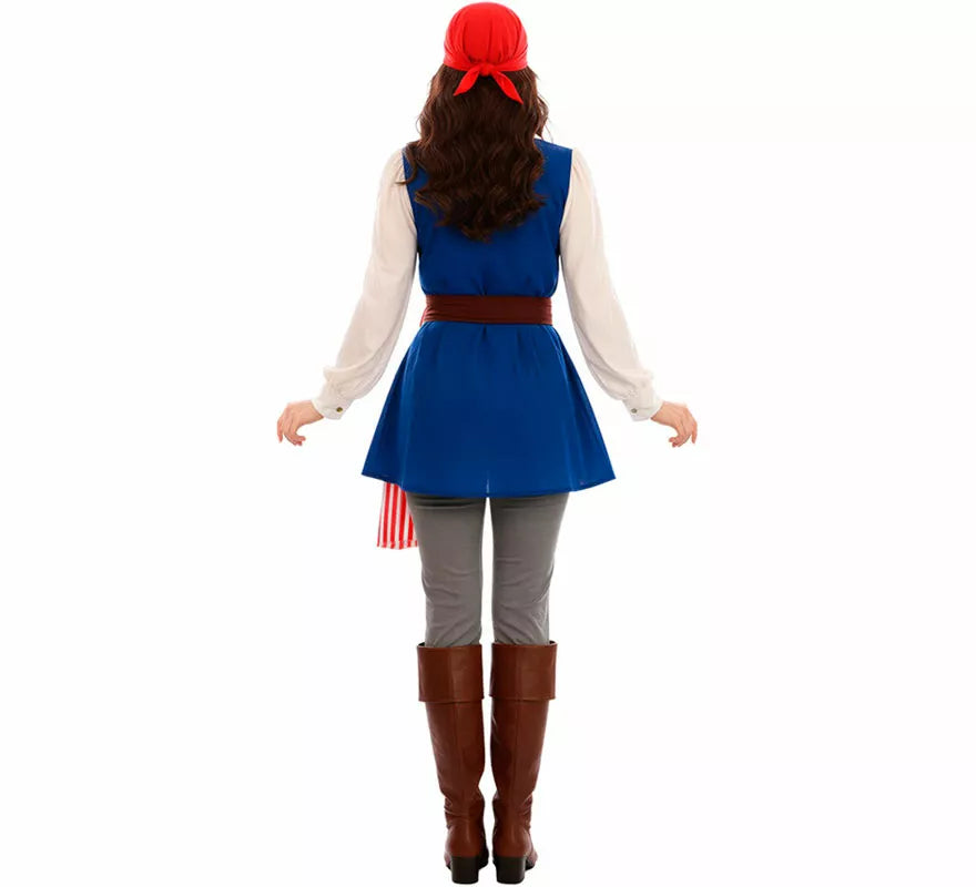 Translation missing: en.Disfraz de Pirata Bucanera Jackeline para mujer