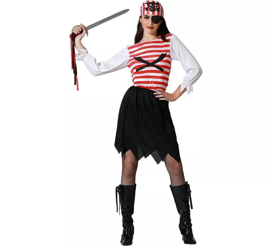 Translation missing: en.Disfraz de Pirata Bucanera para mujer