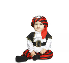 Skull pirate costume for baby