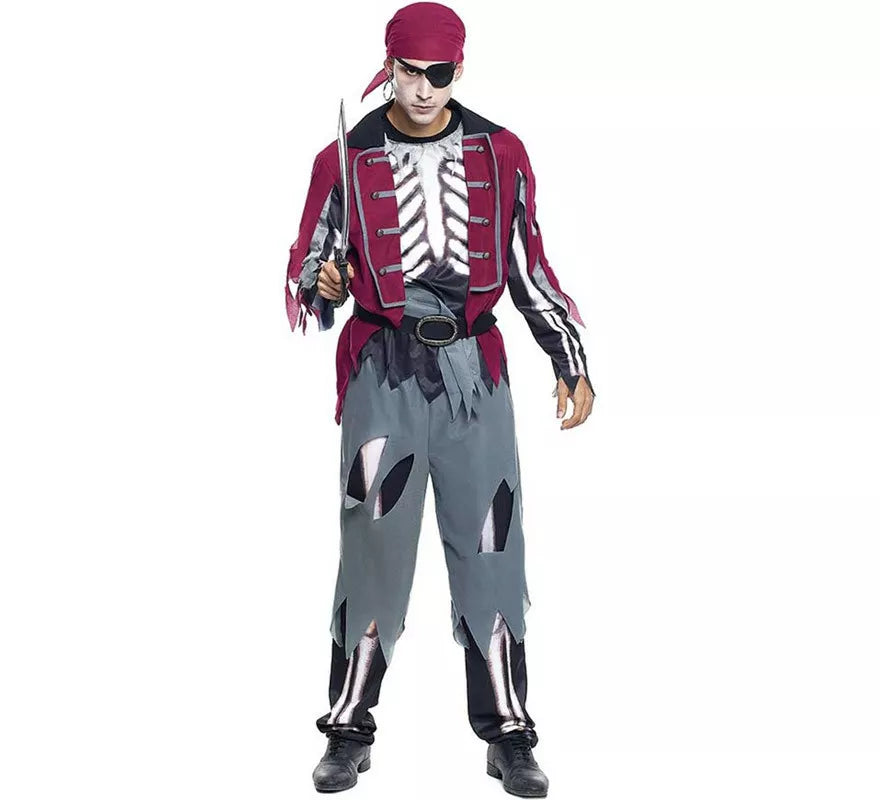 Disfraz de Pirata Calavera para hombre