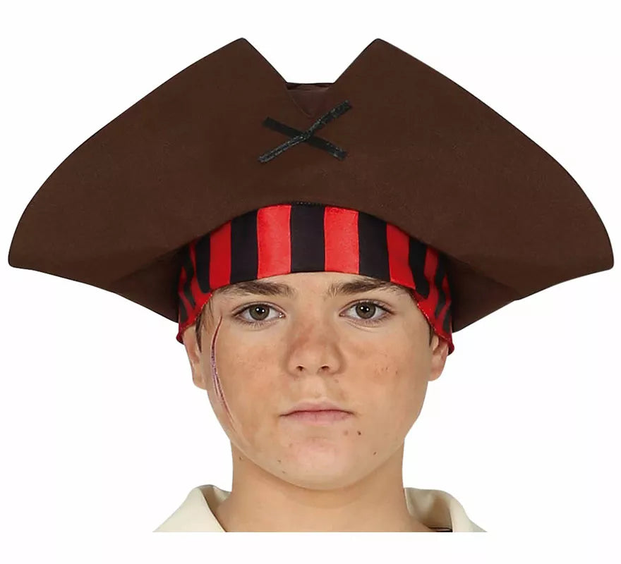 Translation missing: en.Disfraz de Pirata Corsario Siete Mares para adolescente