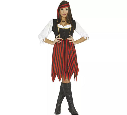 Disfraz de Pirata Corsé de mujer