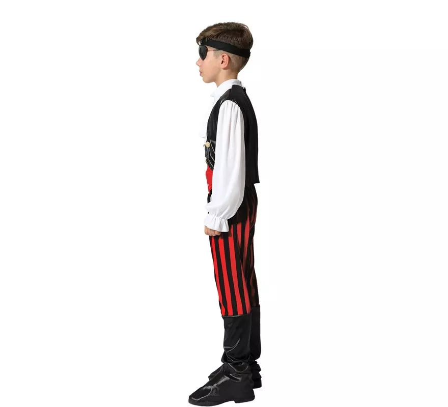 Disfraz de Pirata elegante para niño