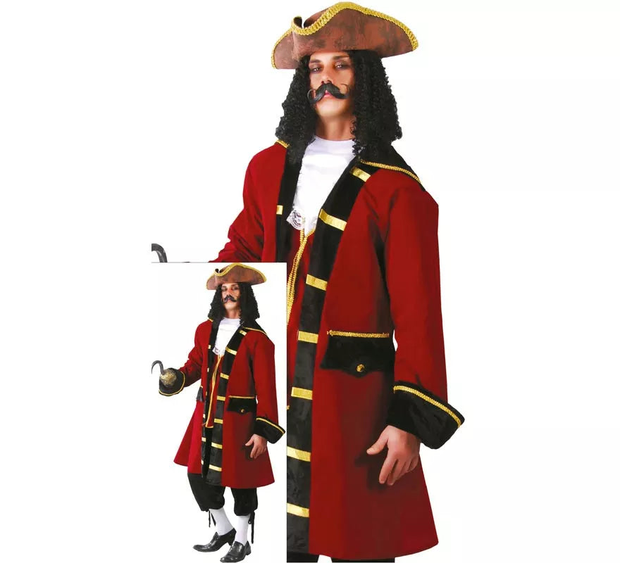 Translation missing: en.Disfraz de Pirata Garfio para hombre