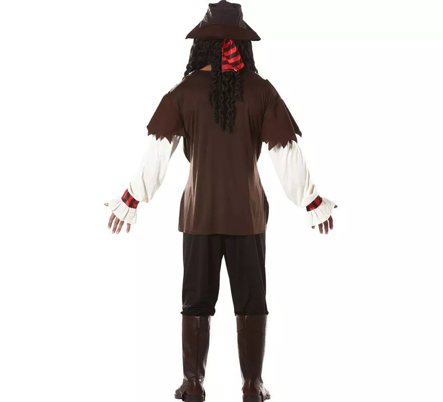 Disfraz de Pirata Guapo Caribe para hombre
