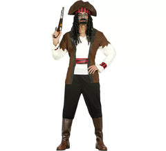 Disfraz de Pirata Guapo Caribe para hombre