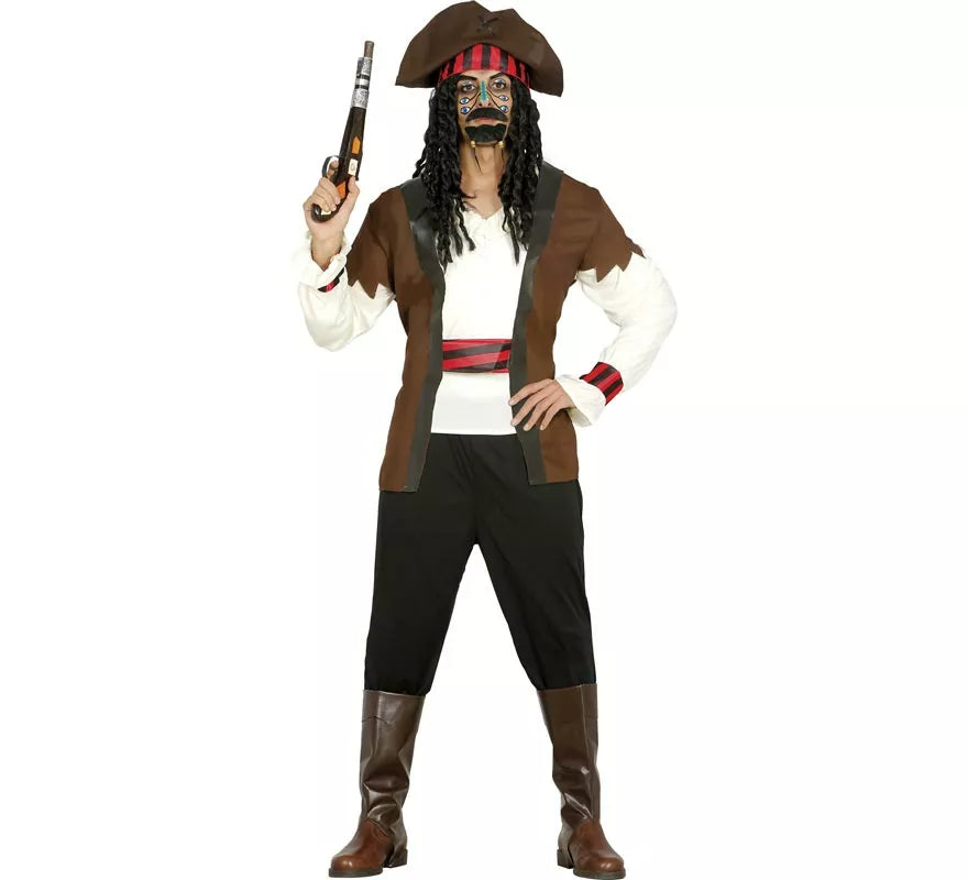 Disfraz de Pirata Guapo Caribe para hombre