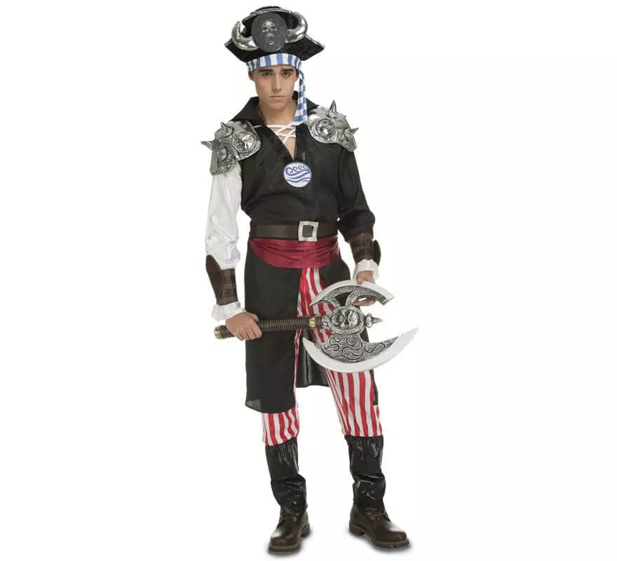 Translation missing: en.Disfraz de Pirata Jack Devil Fantasía para hombre