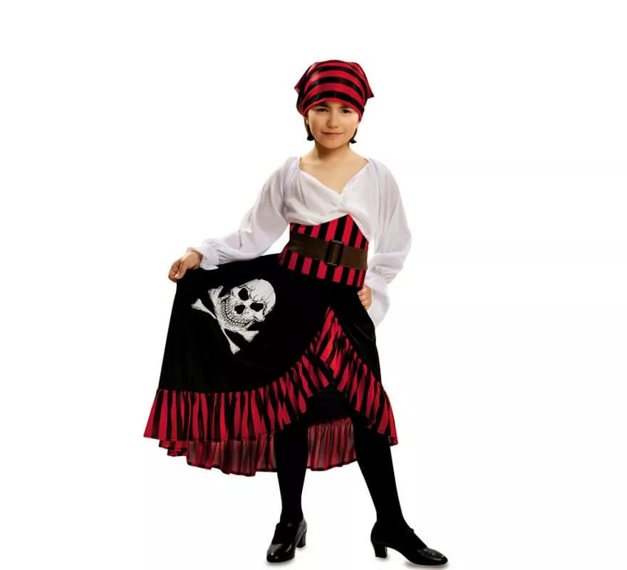 Translation missing: en.Disfraz de Pirata Jolly para Niña