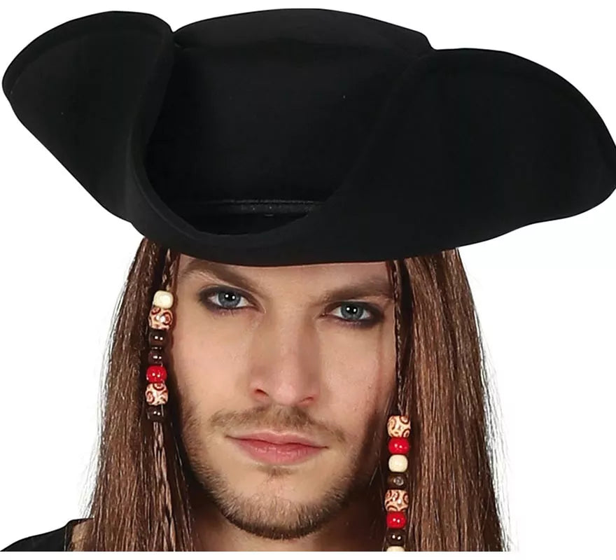 Disfraz de Pirata negro para Hombre