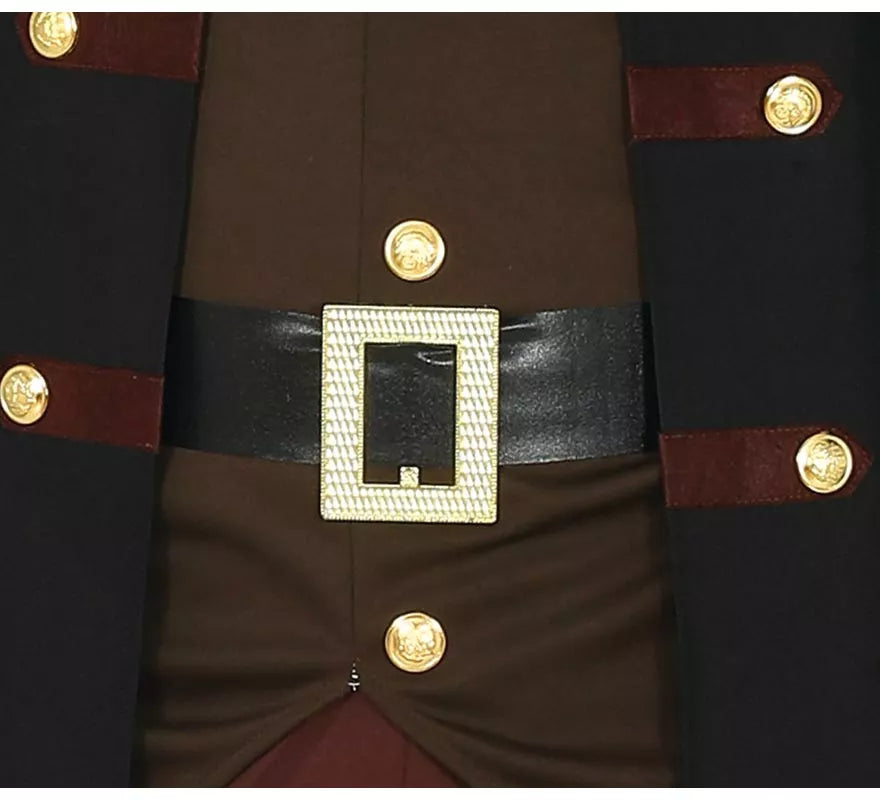 Disfraz de Pirata negro para Hombre