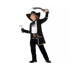 Dark Pirate Costume for Boys