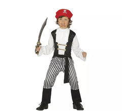 Striped Pirate Costume for children