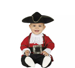 Red Pirate Costume for Baby