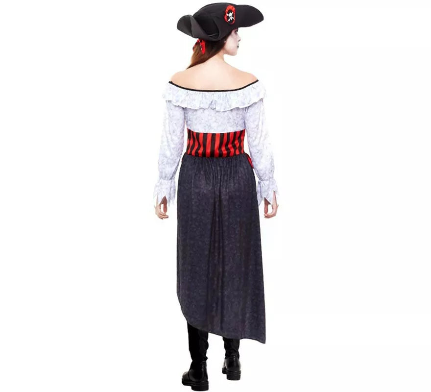 Translation missing: en.Disfraz de Pirata Zombie para mujer