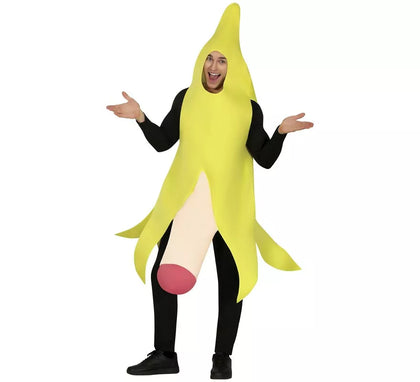 Disfraz de Plátano con Sorpresa para hombre