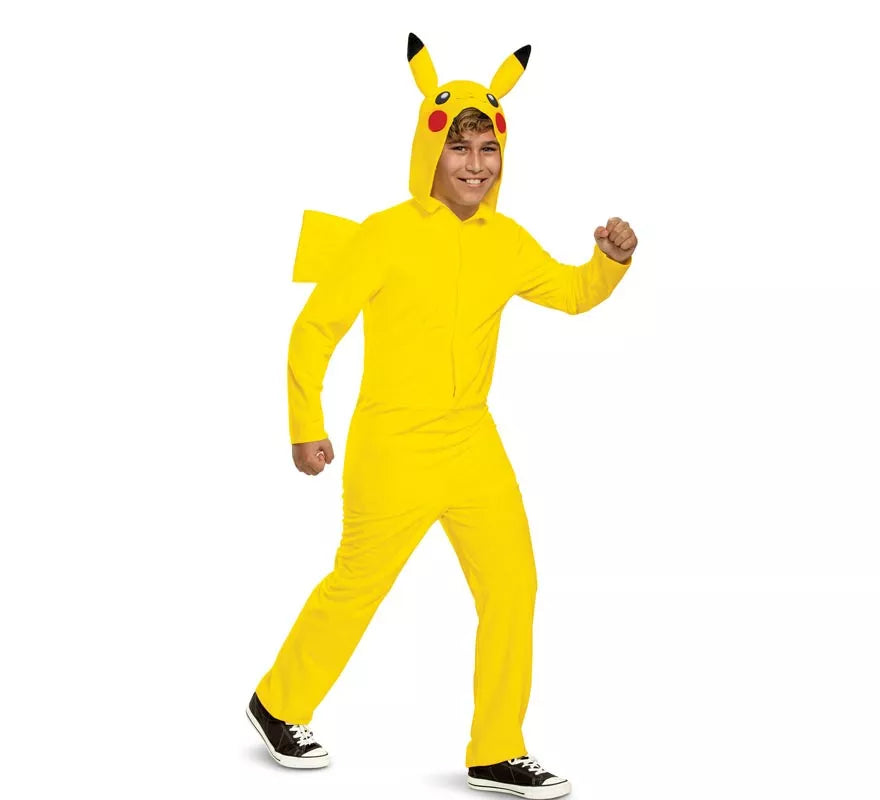 Translation missing: en.Disfraz de Pokemon Pikachu con capucha para niños