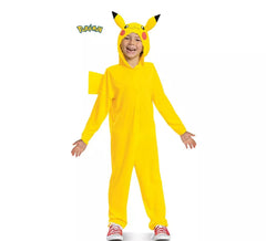 Pokemon Pikachu Costume with Deluxe Tail for Kids