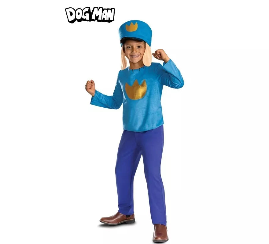 Translation missing: en.Disfraz de Policán Dog Man Classic para niño