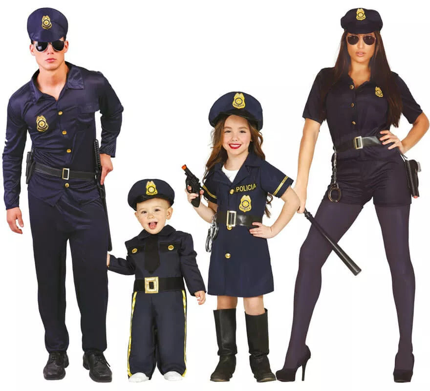 Disfraz de Police Girl para niña