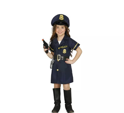 Disfraz de Police Girl para niña