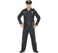 Disfraz de Policía azul para hombre