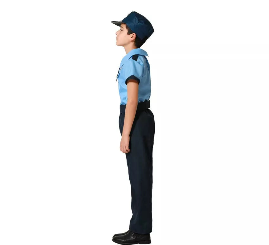 Disfraz de Policía azul para niño